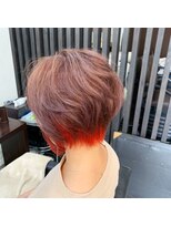 ヘアータイムダブル(hair time D V R) 前下がりふんわりショートボブ