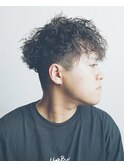 『メンズ』ツイストパーマ