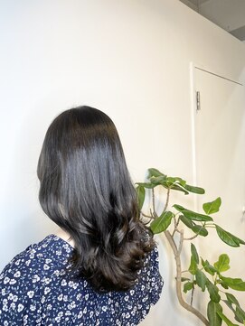 エシカル(ethical) ブリーチなし × 暗めアッシュ