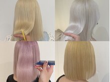 ターン ヘアー(TAAN HAIR)の雰囲気（ケアブリーチやカラー剤のダメージを大幅に軽減しハイトーンへ♪）