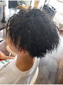 針金パーマ