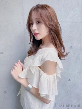オーブ ヘアーベール 谷山店(AUBE HAIR veil) 20代・30代_おくれ毛カット