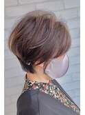 大人美人ショートボブ
