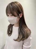 ベルベットヘア 千早店(Velvet hair)&nbsp;ハイライトで創るシアーベージュ 【福岡聖容】