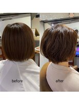 カミケン 方木田店(kamiken.)&nbsp;大人こなれ感ふんわり美髪くせ毛風パーマ【カミケン方木田店】