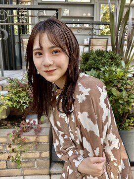 エレン 池袋(ElEn.) 【エレン池袋】小顔カット×大人気くびれミディ　韓国ヘア