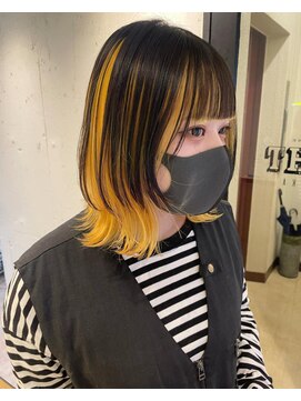 エイト 福岡天神店(EIGHT fukuoka) black × yellow カラー