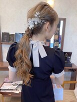 ヘアメイク ミチ 富田店(HAIRMAKE MICHI)&nbsp;【MICHI 富田店　古作蓮】お呼ばれヘア