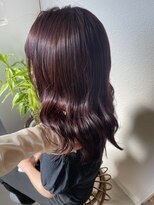 ココルアナ(coco luana) ワインレッド/ブリーチ/髪質改善/韓国/ケアブリーチ