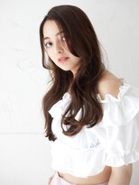 ラフィス ヘアー ココ 博多店(La fith hair coco) 【La fith】マロンブラウン×ゆるふわロング