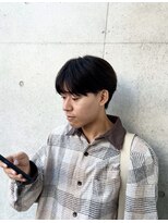 フリーラ 京都河原町三条店(freera)&nbsp;センターパートマッシュウルフ