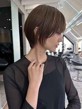ロンドワン 三宮元町(Lond one) ショートボブ/大人美人くびれショート