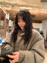 ラレイ(Lalei)&nbsp;セミロング×スパイラルパーマ/黒髪パーマ/パーマ女子