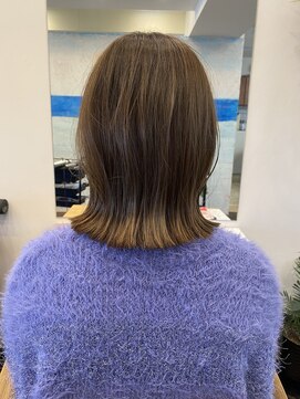 オルガ ヘアアンドメイク(Oluga hair&make) ベージュボブ