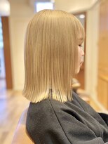 スニップ(Snip) 20代30代大人可愛い艶感ミルクティーベージュケアブリーチ