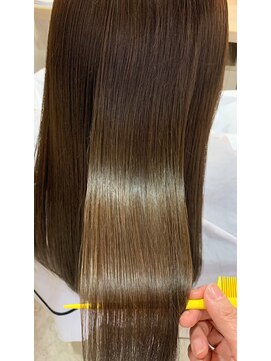 エイミーバイアフロート(amie  by afloat) トリートメントで髪質改善☆グロスケアトリートメントプラチナ