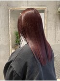 ツヤ髪!レッドカラー【船橋】