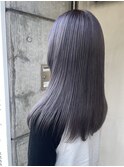 ロングレイヤー/パープルシルバー