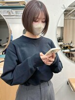 ラヴィズム 松崎店(LUVISM)&nbsp;ミルクティーベージュダブルカラーブリーチ東区松崎