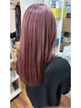 シエル ヘアーメイクアップ(CieL hair make up) ハイトーン×レッドピンク