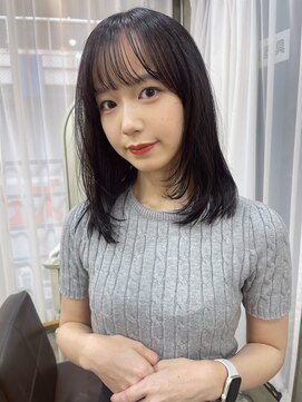 エトネ ヘアーサロン 仙台駅前(eTONe hair salon) ［ eTONe ］ワンカールlayer × グレージュ