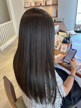 サラビューティーサイト 志免店(SARA Beauty Sight) 【福岡】髪質改善トリートメント＋オリーブベージュ