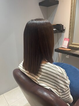 リプラス(Replus) 半年ぶり縮毛矯正のお客様