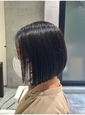 乾かすだけで内巻きボブ