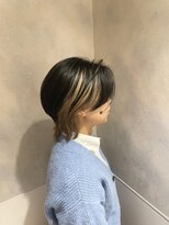 アオ(AO。)&nbsp;ウルフカット/インナーカラー/アンブレラカラー