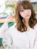 斜めバングニュアンスパーマレイヤーロングc6北浦和20代30代40代