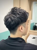 リバティシェアバーバー 銀座(LIBERTY SHARE BARBER) 【好印象】アップバングショート