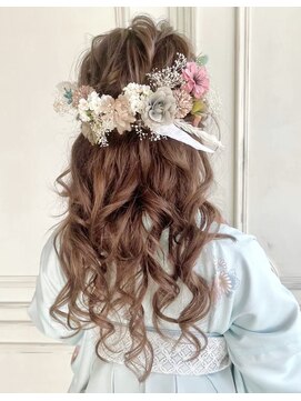 バサラ 福岡天神西通り店(VASARA) 福岡　天神　お呼ばれヘア　訪問着　レンタル　結婚式　卒業袴