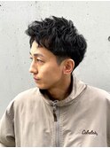 ソフトツイスト無造作スパイキーショート