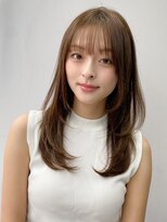 エトラ 渋谷店(etora) 小顔 フェミニンロング メルティーカラー 似合わせカット"