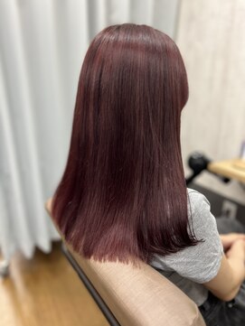 テーラヘアー 公津の杜店(TELA HAIR) チェリーピンク【TELA HAIR公津の杜】