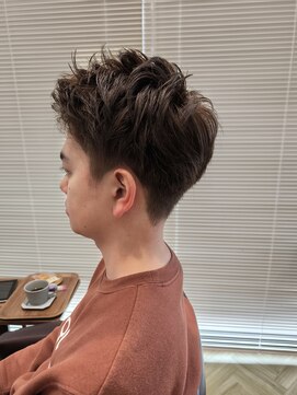 オラ ボーテ(Aura Beaute) メンズベリーショートアッシュブラウン