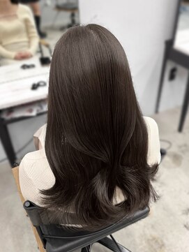 フォンズ(FONS) 上品韓国ヘアミルクティーグレージュ