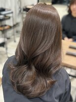 エヌアイ オモテサンドウ(ni omotesando)&nbsp;☆うるつやチョコレートブラウン くびれヘア☆