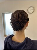 入学式ヘアセット