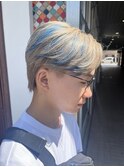 ハイトーン×ブルーデザイン