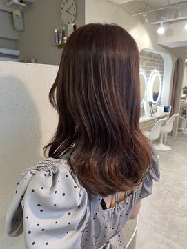 ウルア 吉祥寺店(ULUA) 【艶髪カラー】ピンクブラウン☆吉祥寺