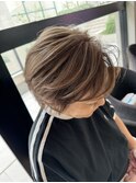 《シークレットハイライト》大人ベージュ×レイヤー