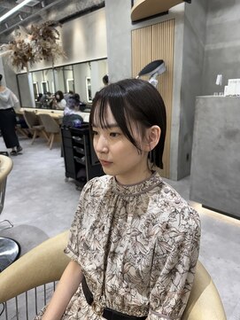 ロンドプロフィール 浦和(Lond profil) イメチェン　ボブ　外ハネボブ　美髪　ホワイトブロンド　韓国