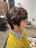 お手入れ簡単パーマスタイル♪