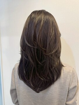 ムード(MOOD,) 暗めカラー/グランマッシュ[レイヤーカット/髪質改善/銀座]