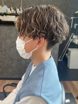 プログレス フレスポ富沢店(PROGRESS)&nbsp;Men'sスタイル/波巻きパーマ/10代20代30代