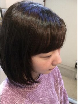 リュアル(ruearle) 前髪パーマor前髪縮毛矯正 前髪カット