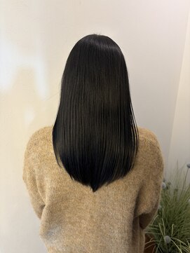 ヘアーラウンジルシェル(HAIR LOUNGE Le ciel) 透明感  グレージュカラー