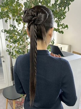 ノート(note) トレンドハーフアップアレンジ♪