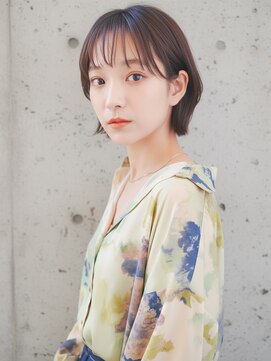 ニューヨークニューヨーク ピオレ姫路店(NYNY) 暗髪透明感カラー×ショートボブ